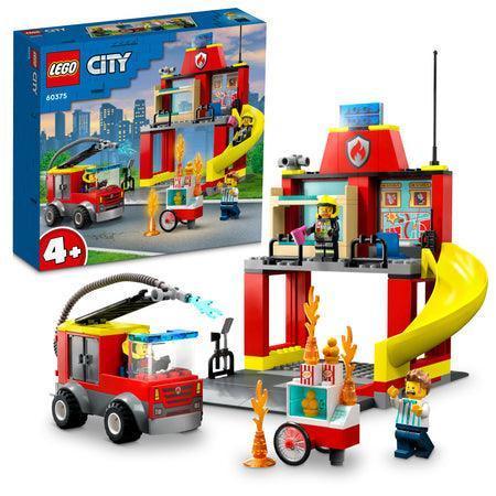 LEGO Fire Station and Fire Truck 60375 City | 2TTOYS ✓ Official shop<br>