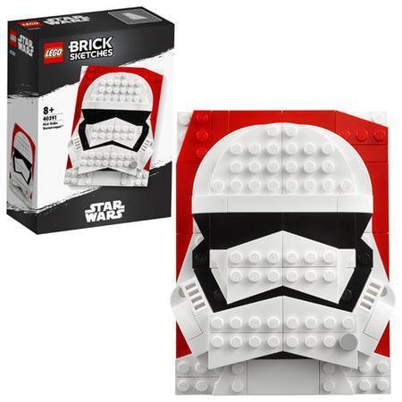 LEGO First Order Stormtrooper 40391 Bricksketches | 2TTOYS ✓ Official shop<br>
