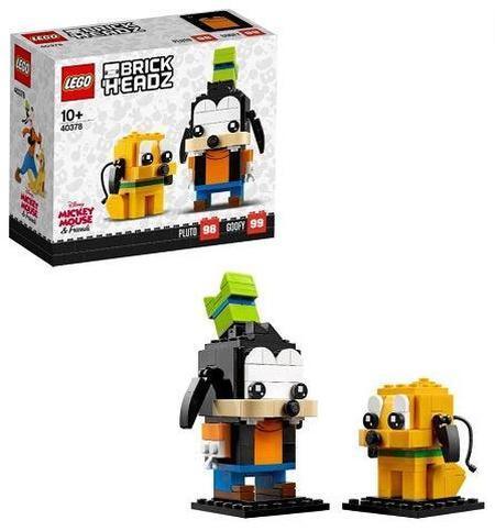 LEGO Goofy & Pluto the dog 40378 Brickheadz | 2TTOYS ✓ Official shop<br>