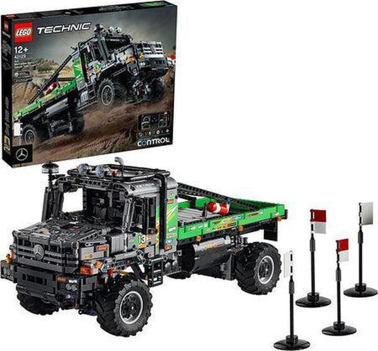 LEGO Green 4x4 Mercedes-Benz Zetros Trial Truck 4X4 42129 Technic | 2TTOYS ✓ Official shop<br>