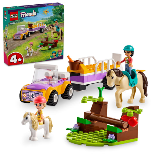 LEGO Horse and Pony Trailer 42634 Friends | 2TTOYS ✓ Official shop<br>
