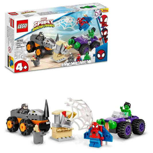 LEGO Hulk vs. Rhino Truck Showdown 10782 Spiderman | 2TTOYS ✓ Official shop<br>