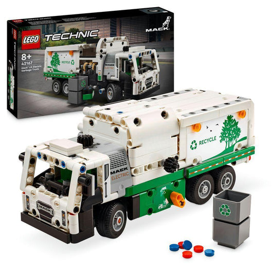 LEGO Mack LR Electric Garbage Truck 42167 Technic | 2TTOYS ✓ Official shop<br>