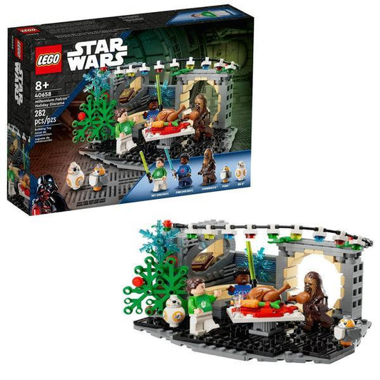LEGO Millennium Falcon™ Holiday Diorama 40658 StarWars | 2TTOYS ✓ Official shop<br>