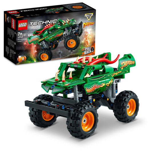 LEGO Monster Jam™ Dragon™ green 42149 Technic LEGO TECHNIC @ 2TTOYS LEGO €. 16.98