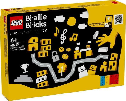 LEGO Play with Braille - Italian Alphabet 40723 LEGO | 2TTOYS ✓ Official shop<br>