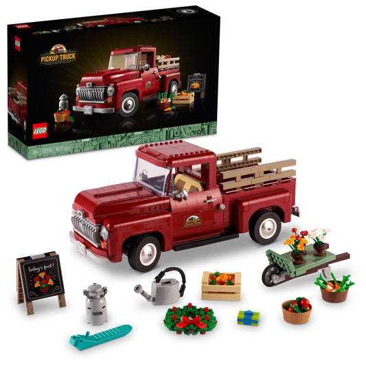LEGO Red Pick-Up truck 10290 Creator Expert | 2TTOYS ✓ Official shop<br>
