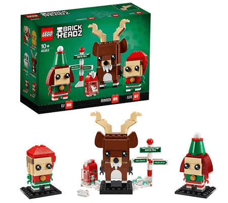 LEGO Reindeer, Elf and Elfie 40353 BrickHeadz | 2TTOYS ✓ Official shop<br>