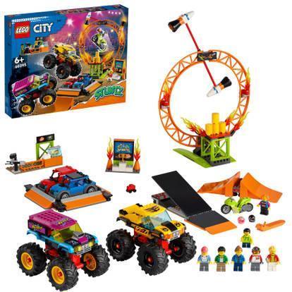 LEGO Stunt Show Arena with motor cycles 60295 City Stuntz | 2TTOYS ✓ Official shop<br>