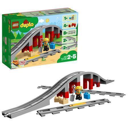LEGO Train Bridge and Tracks 10872 DUPLO | 2TTOYS ✓ Official shop<br>