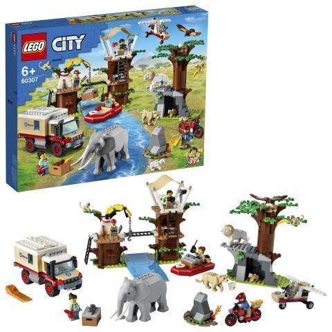 LEGO Wildlife Rescue Camp 60307 City Wildlife | 2TTOYS ✓ Official shop<br>